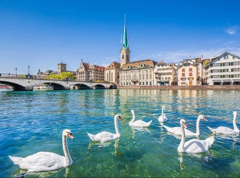 Lake Zurich, Zurich, Switzerland